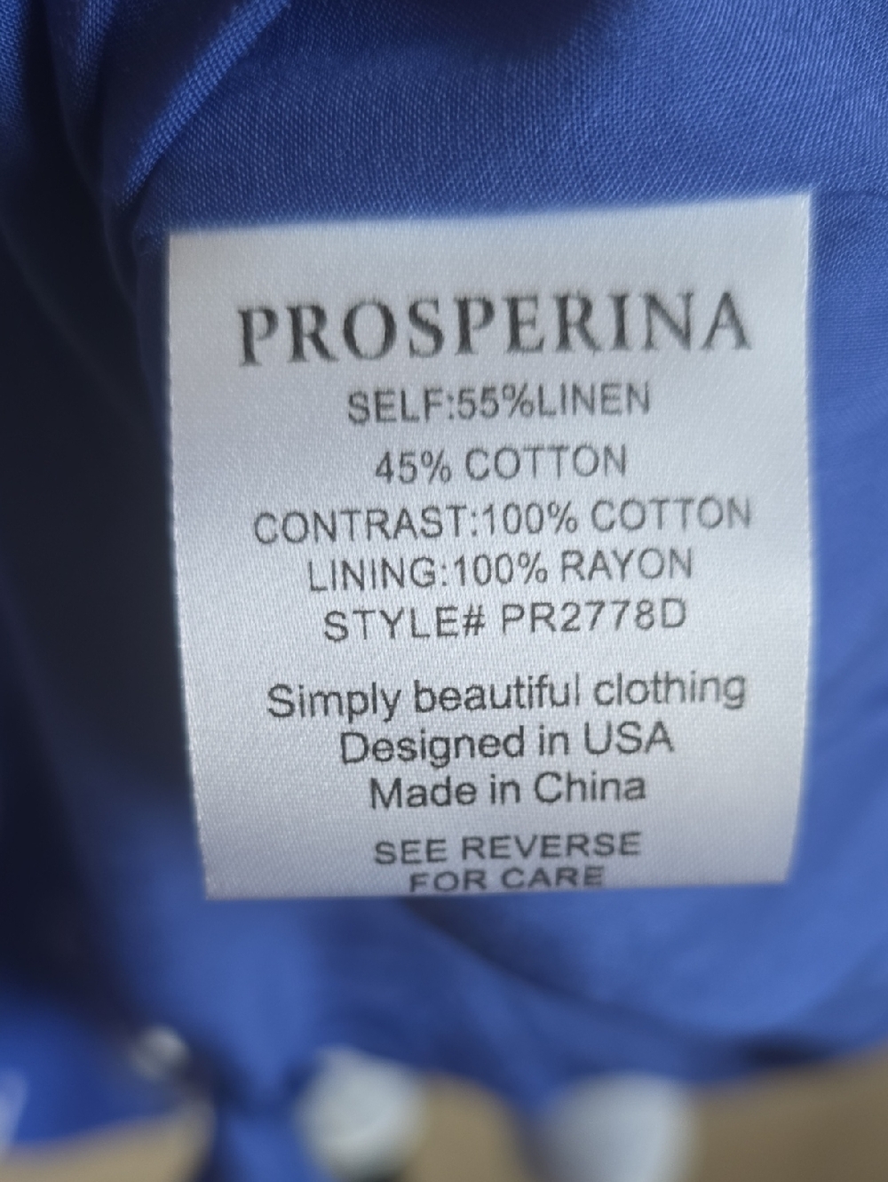 NWT Prosperina Andrea Mini Dress. Small - Picture 13 of 14